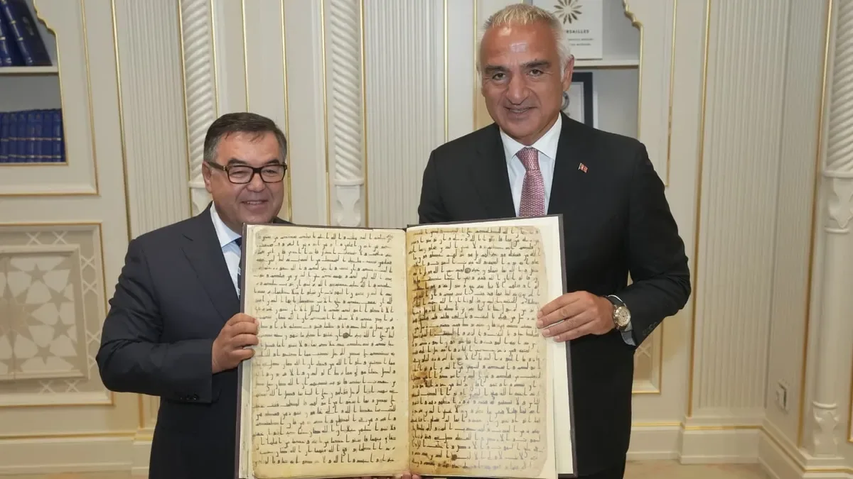 Türkiye ve Özbekistan'dan Kültürel İş Birliği Adımı