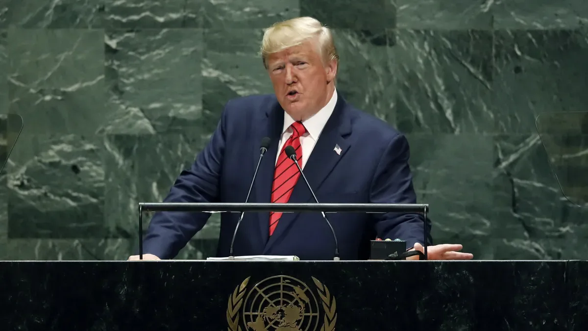 Trump'tan BM Genel Kurulu'nda Dikkat Çeken Açıklamalar