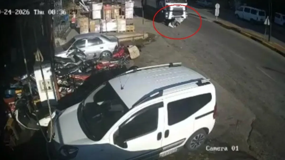 Çöp Kamyonunun Altında Kalan Genç Hayatını Kaybetti