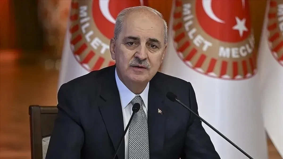 TBMM Başkanı Kurtulmuş: Terörsüz Bir Orta Doğu İçin Çalışıyoruz