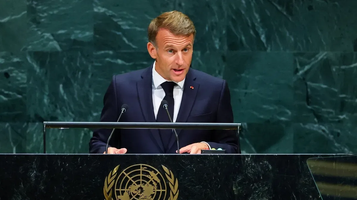 Macron BM'de Gazze'deki Durumu Eleştirdi: 'Utanç Verici'