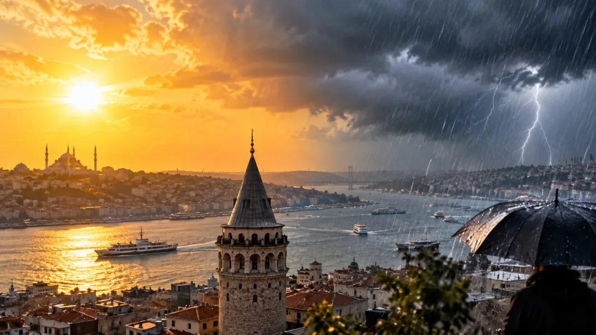 Sıcaklıklar Yükseliyor, Sağanak Yağış Geliyor