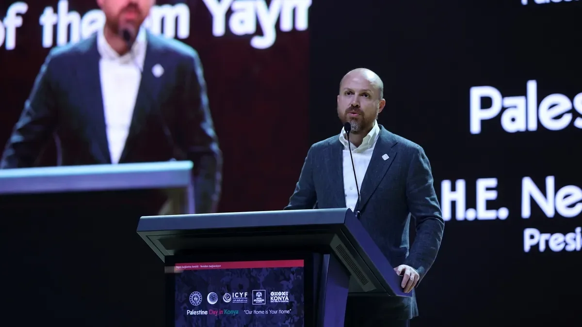 Bilal Erdoğan: Filistin, Filistinlilerin toprağı olarak kalacak