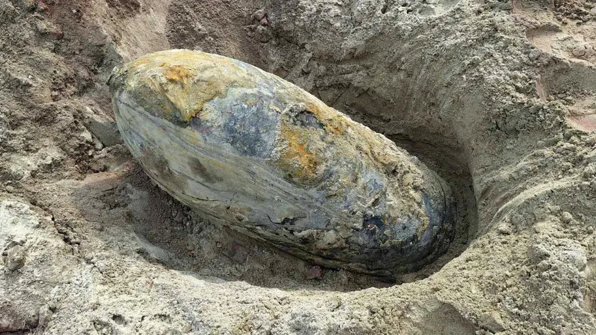 Belgrad'daki İnşaat Alanında İkinci Dünya Savaşı'na Ait Bomba Bulundu