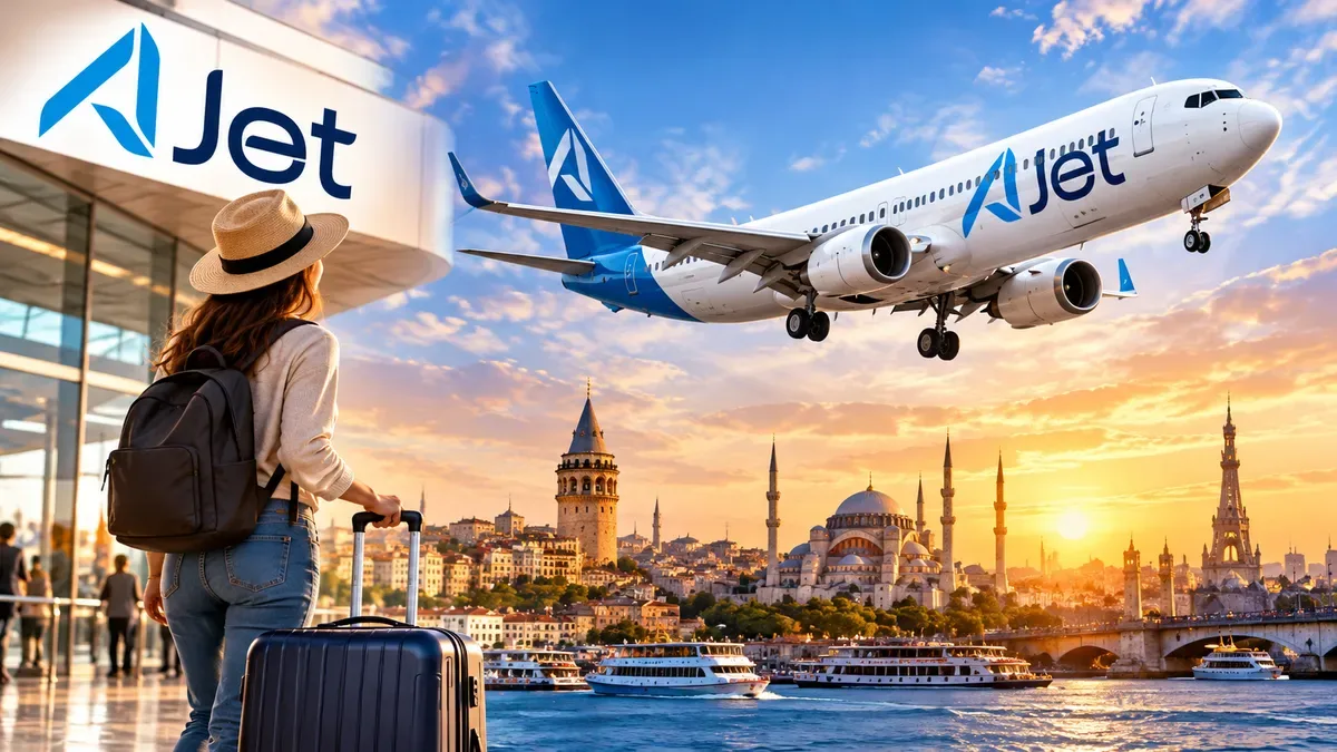AJet’ten yurt dışı uçuşlarında büyük fırsat! Biletler 19 dolardan başlıyor