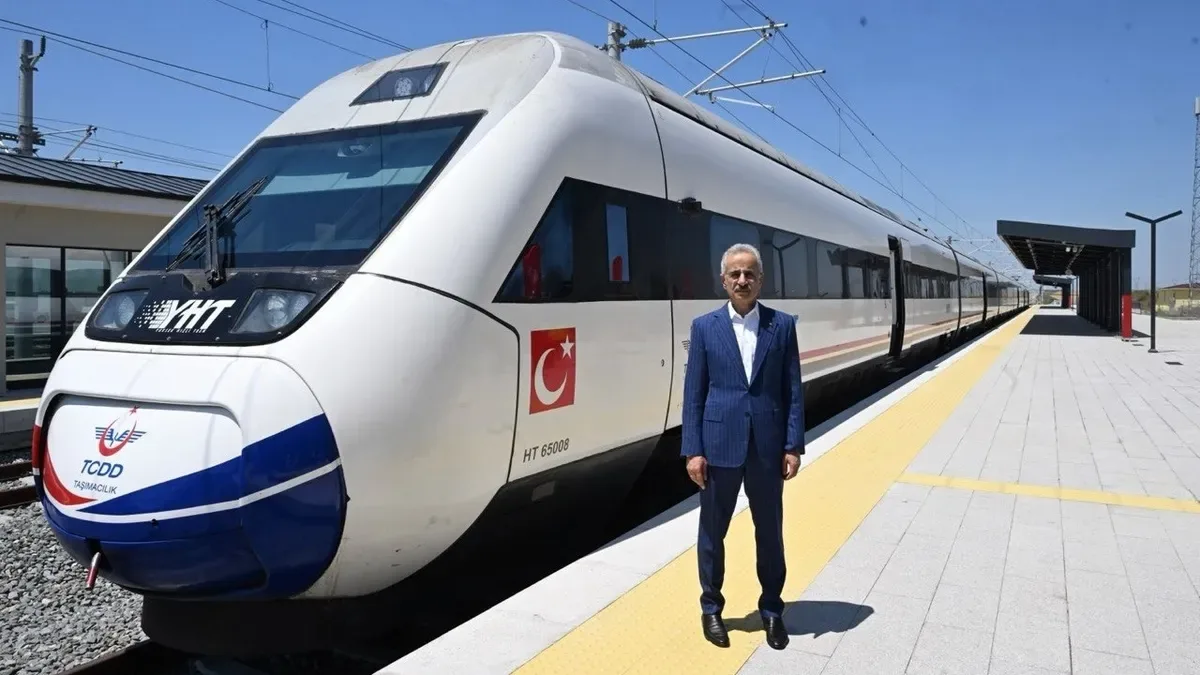 Türkiye'nin Hızlı Tren Ağı Avrupa Sınırına Ulaşıyor