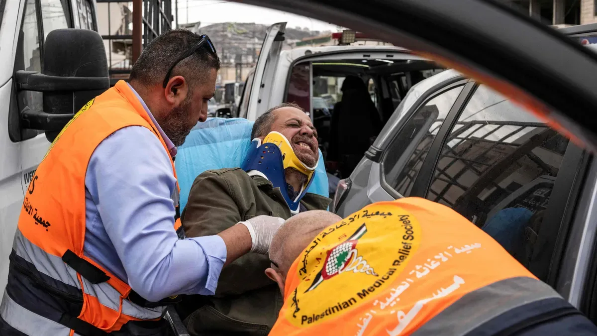 Batı Şeria'da Gazetecilere Saldırı: Bir Filistinli Yaralandı