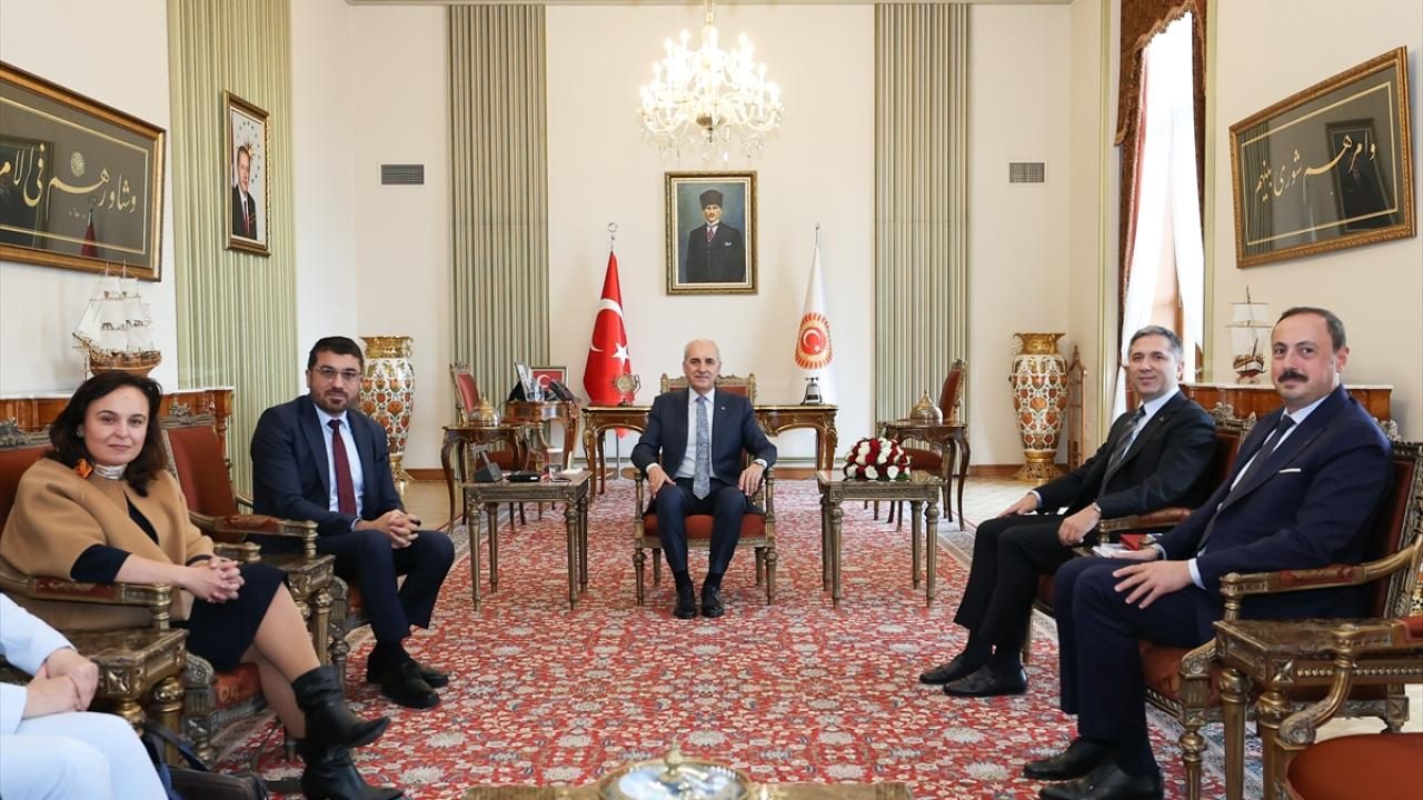 TBMM Başkanı Kurtulmuş'tan Diplomasi Görüşmeleri